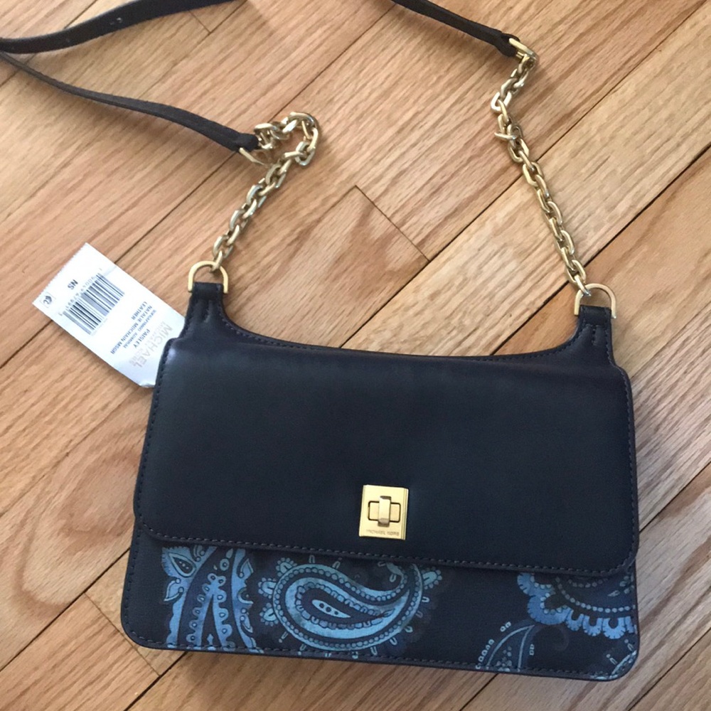 Michael Kors-Paisley Cross Body Bag. Never used!